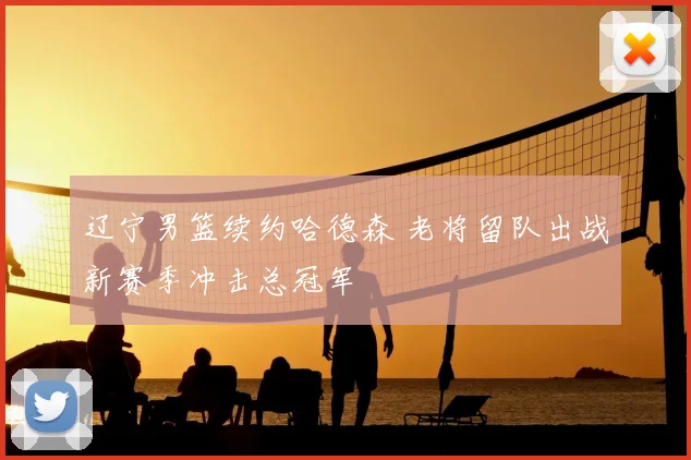 辽宁男篮续约哈德森 老将留队出战新赛季冲击总冠军